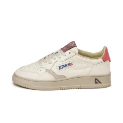 Leder Sneaker*Autry Medalist W *Nubuk / Elephant* Rose / Sand