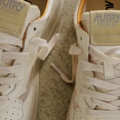 Leder Sneaker*Autry Medalist W *Nubuk / Elephant* Apricot / Sand