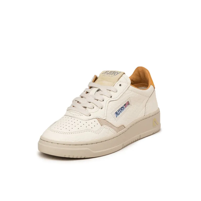 Leder Sneaker*Autry Medalist W *Nubuk / Elephant* Apricot / Sand