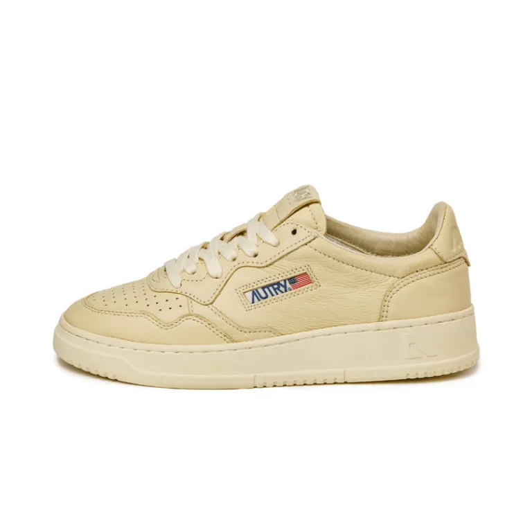 Leder Sneaker*Autry Medalist W *Solid Goat* Rutabaga