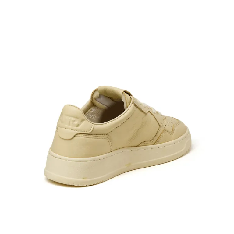 Leder Sneaker*Autry Medalist W *Solid Goat* Rutabaga