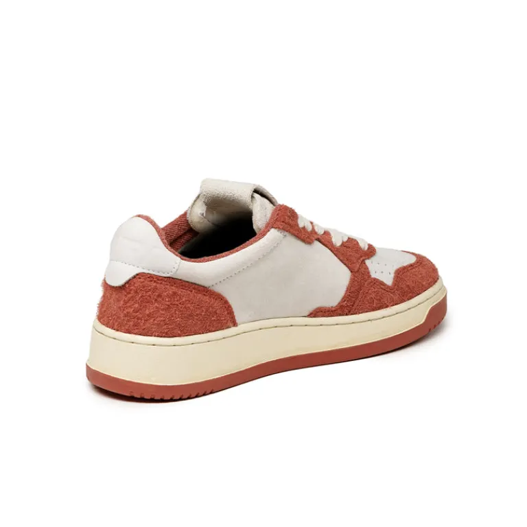 Leder Sneaker*Autry Medalist W *Suede / Long Suede* Rust