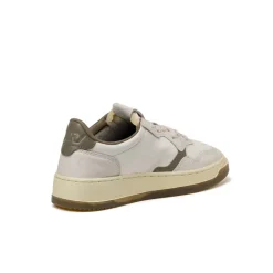 Leder Sneaker|Weiße Sneaker*Autry Medalist W *Virgin / Crack* White / Covert Green