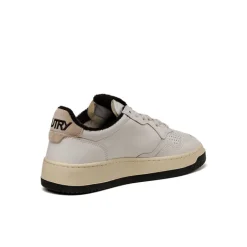 Leder Sneaker|Weiße Sneaker*Autry Medalist W *Virgin / Sponge* White / Black