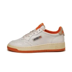 Leder Sneaker|Weiße Sneaker*Autry Medalist W *Virgin / Sponge* White / Ambg
