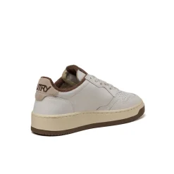 Leder Sneaker|Weiße Sneaker*Autry Medalist W *Virgin / Sponge* White / Sep