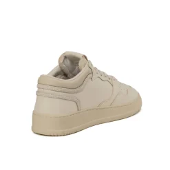 High-Top Sneaker|Leder Sneaker*Autry Med-Way Mid *Leather / Crack* White / Marshmallow