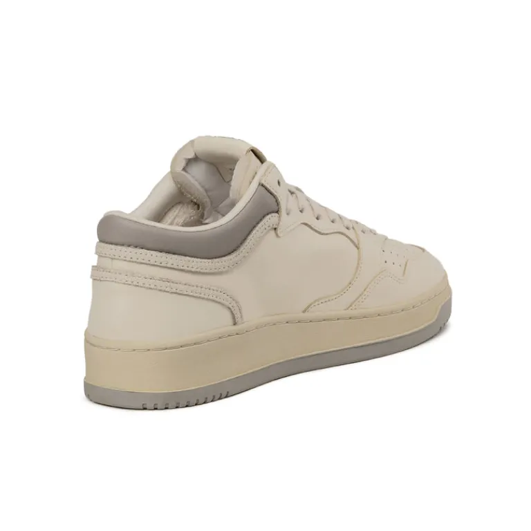 High-Top Sneaker|Leder Sneaker*Autry Med-Way Mid *Leather / Crack* Vapor / Marshmallow