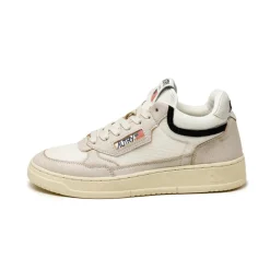Leder Sneaker|Weiße Sneaker*Autry Open Mid W White / Black