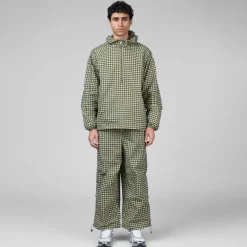 Hosen*Autry Parachute Pants Nylon Allover Algae