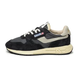 Leder Sneaker|Retro Runner*Autry Reelwind Low Black