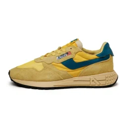 Leder Sneaker*Autry Reelwind Low *Suede / Net* Yellow / Corsair