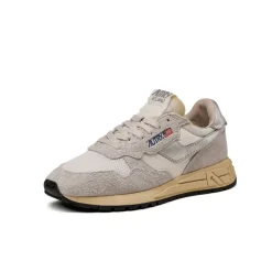 Leder Sneaker|Retro Runner*Autry Reelwind Low W White / Silver