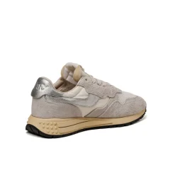 Leder Sneaker|Retro Runner*Autry Reelwind Low W White / Silver