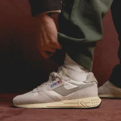 Leder Sneaker|Retro Runner*Autry Reelwind Low W White