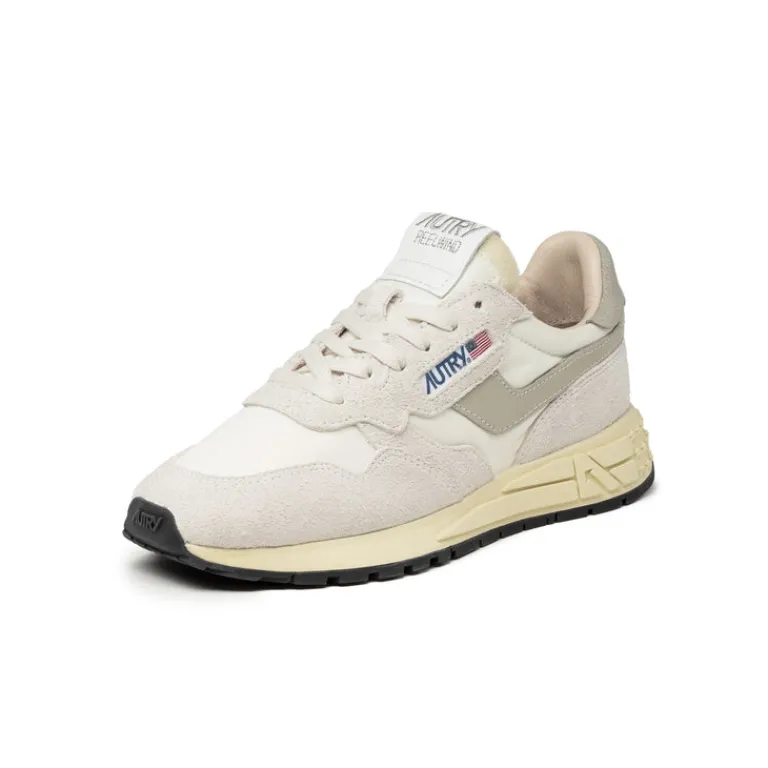 Leder Sneaker|Retro Runner*Autry Reelwind Low W White