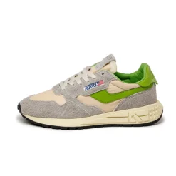 Leder Sneaker*Autry Reelwind Low W *Hairy Suede / Nylon* Antlp / Prtgr
