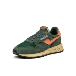 Leder Sneaker|Retro Runner*Autry Reelwind Low W *Suede / Net* Bottle / Orange