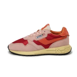 Leder Sneaker|Retro Runner*Autry Reelwind Low W *Suede / Mesh* Lava / Ibis