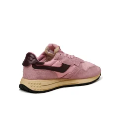 Leder Sneaker|Retro Runner*Autry Reelwind Low W *Suede / Net* Roseate / Rose