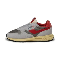 Leder Sneaker|Retro Runner*Autry Reelwind Low W *Suede / Mesh* Glacier Grey / Moon