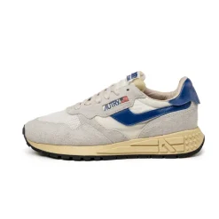 Leder Sneaker|Retro Runner*Autry Reelwind Low W *Suede / Net* White / Limoges