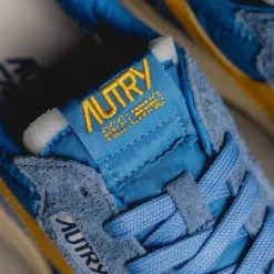Leder Sneaker|Retro Runner*Autry Reelwind Low W *Suede / Net* Cenble / Fus