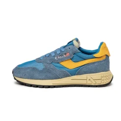 Leder Sneaker|Retro Runner*Autry Reelwind Low W *Suede / Net* Cenble / Fus