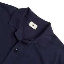 Hemden*Autry Short Sleeve Knit Shirt Blue