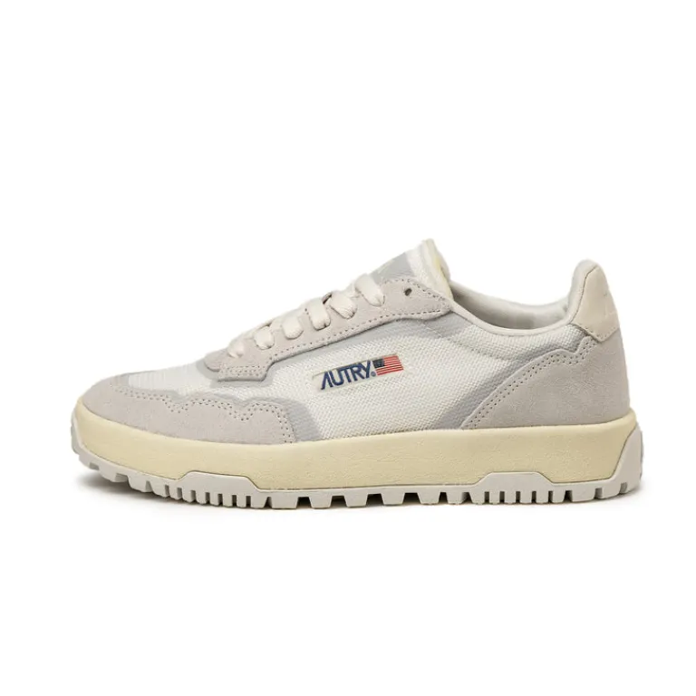 Leder Sneaker|Chunky Sneaker*Autry Wildpace W *Dragon / Nabuk* White / Marshmallow