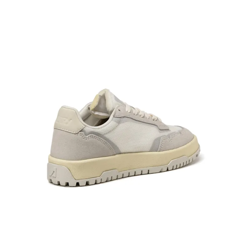 Leder Sneaker|Chunky Sneaker*Autry Wildpace W *Dragon / Nabuk* White / Marshmallow