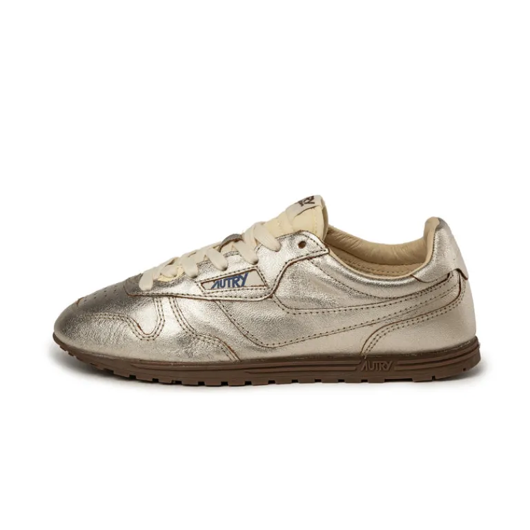 Leder Sneaker|Terrace Casual Sneaker*Autry Windspin W *Lamb Leather / Nylon* Platinum / Ivory