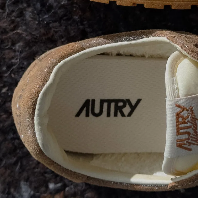Terrace Casual Sneaker|Leder Sneaker*Autry Windspin W *Louspar / Nylon* Brown / Ivory