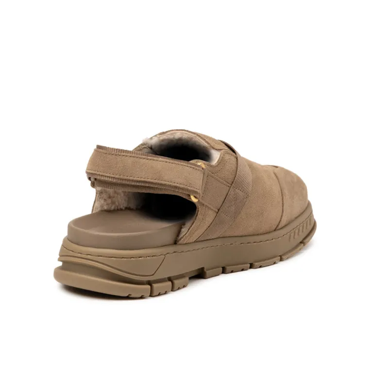 Leder Sneaker|Mules & Slides*Axel Arigato Area Sandal Beige / Beige