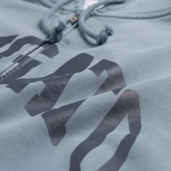 Hoodies*Axel Arigato Link Zip-Up Hoodie Denim Blue