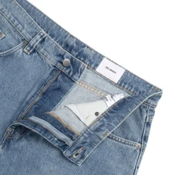 Hosen*Axel Arigato Patchwork Relaxed Jeans Light Blue