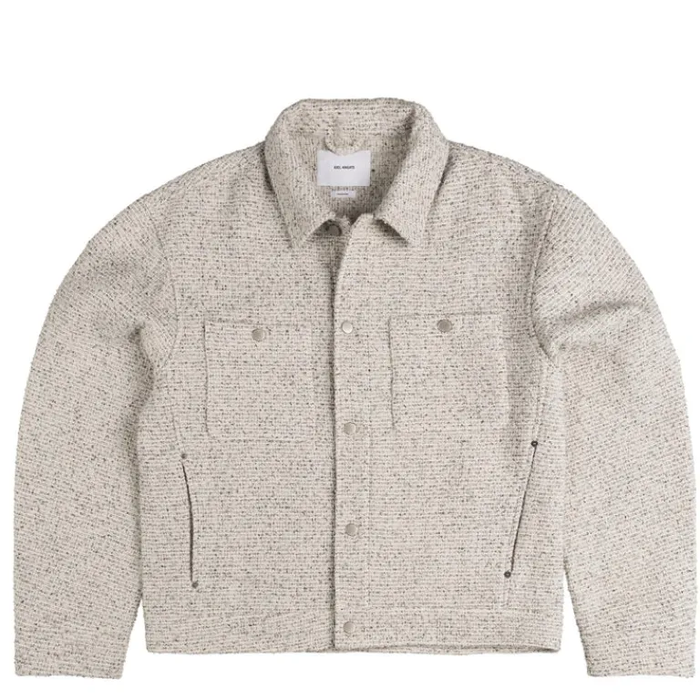 Jacken*Axel Arigato Wyn Boucle Overshirt White / Black