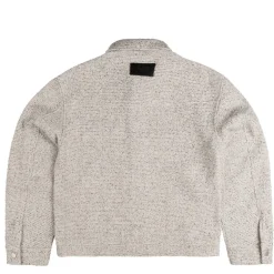 Jacken*Axel Arigato Wyn Boucle Overshirt White / Black