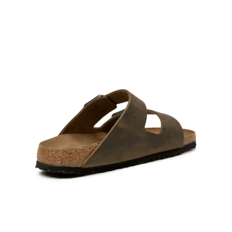 Leder Sneaker|Sandals*Birkenstock Arizona Faded Khaki