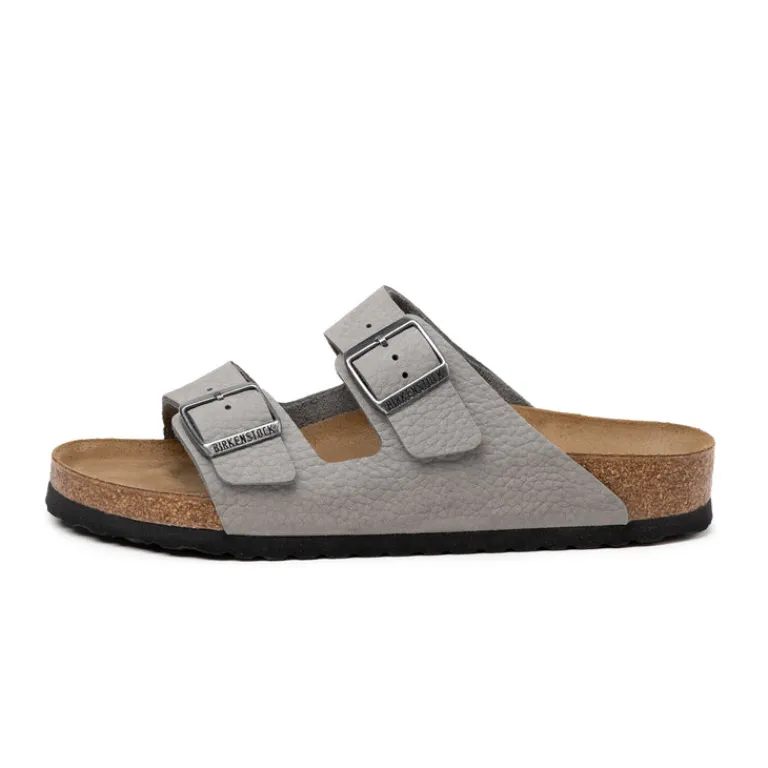 Leder Sneaker|Sandals*Birkenstock Arizona Desert Buck / Whale Gray