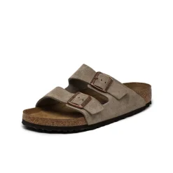 Leder Sneaker|Sandals*Birkenstock Arizona Taupe