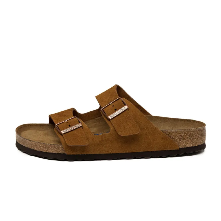 Leder Sneaker|Sandals*Birkenstock Arizona Mink