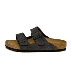 Leder Sneaker|Sandals*Birkenstock Arizona Velvet Grey