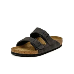 Leder Sneaker|Sandals*Birkenstock Arizona Velvet Grey