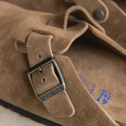 Leder Sneaker|Mules & Slides*Birkenstock Boston Dark Tea Tonal