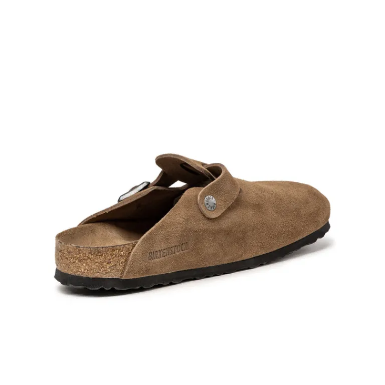 Leder Sneaker|Mules & Slides*Birkenstock Boston Dark Tea Tonal
