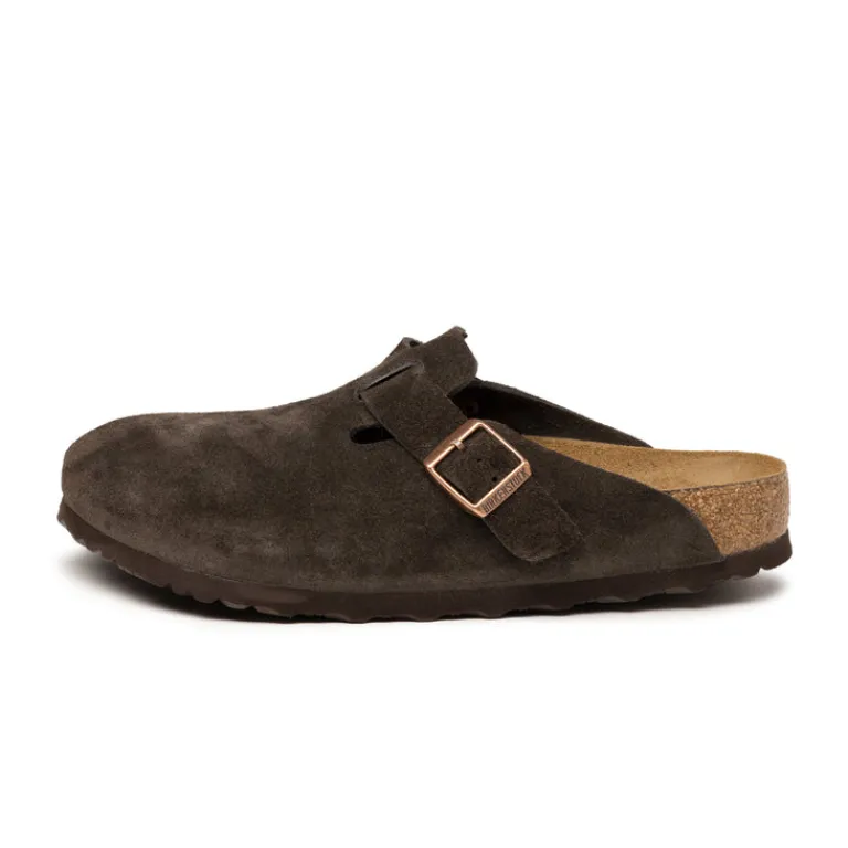 Leder Sneaker|Mules & Slides*Birkenstock Boston Mocha