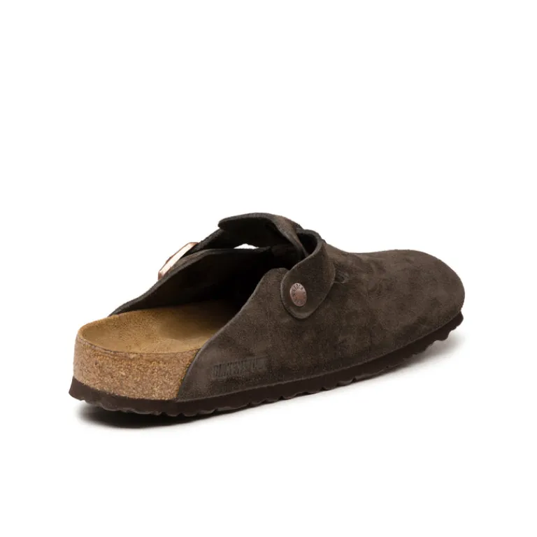 Leder Sneaker|Mules & Slides*Birkenstock Boston Mocha