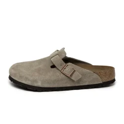 Leder Sneaker|Sandals*Birkenstock Boston Taupe
