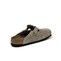 Leder Sneaker|Sandals*Birkenstock Boston Taupe